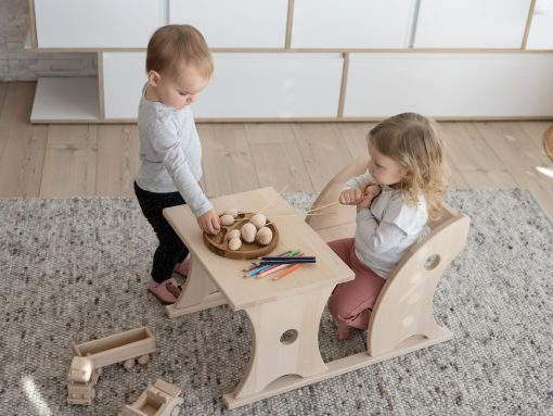 JOWE Kinder Sitzgarnitur aus Holz